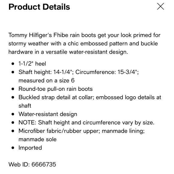 Tommy Hilfiger Rain boots - Picture 6 of 6